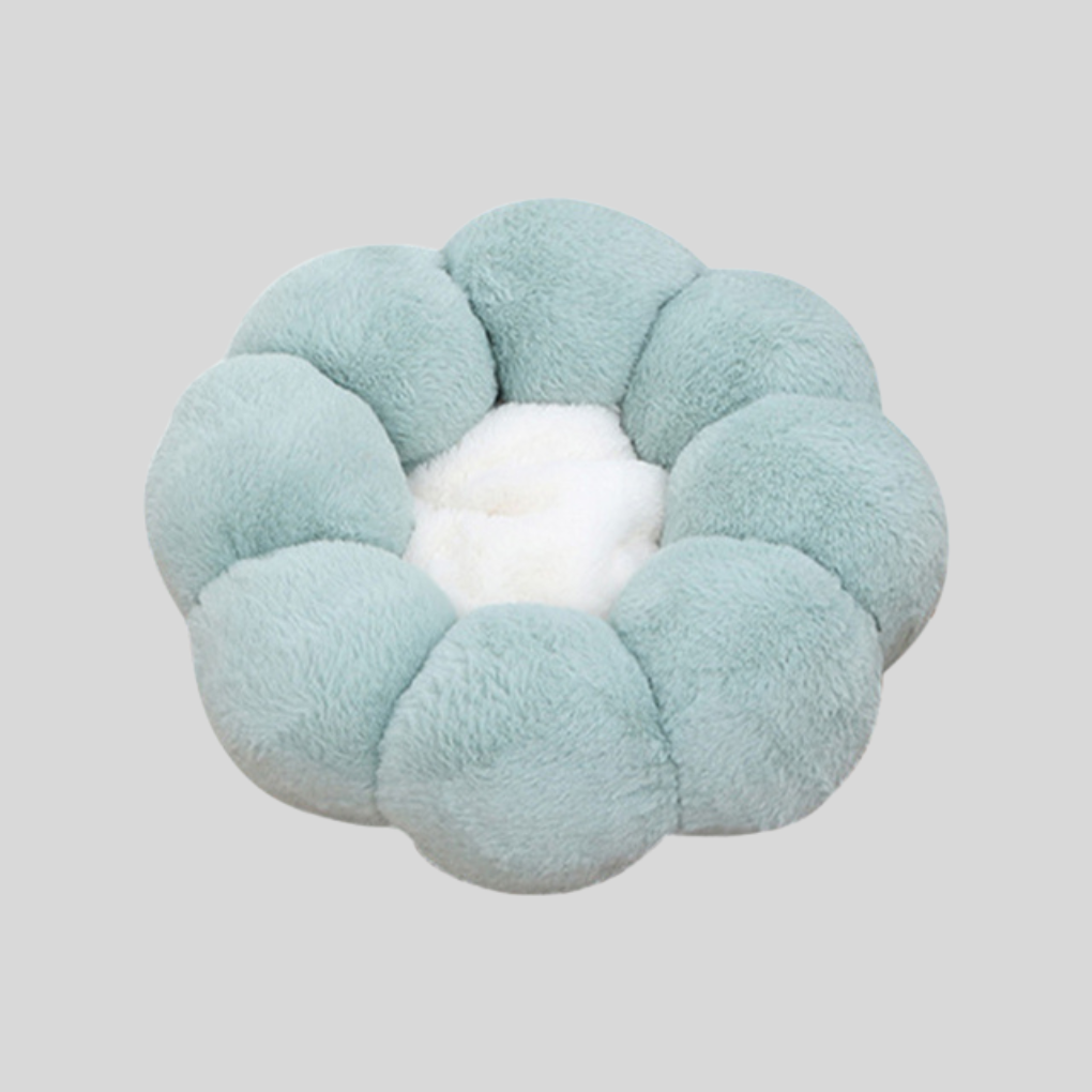 Flower-Shaped Cat Bed