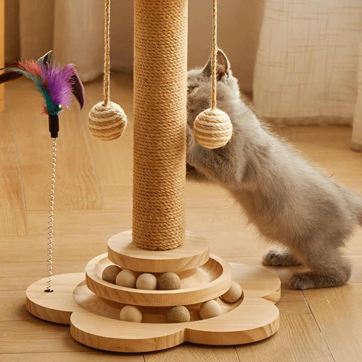 Solid Sisal Cat Scratching Post
