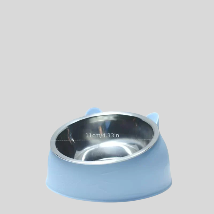Raised Ergonomic Cat Food Bowl
