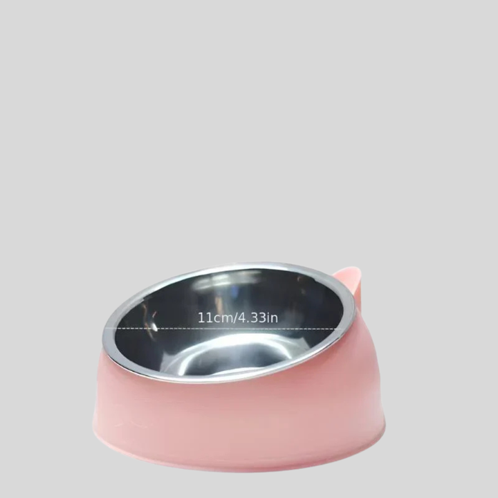 Raised Ergonomic Cat Food Bowl