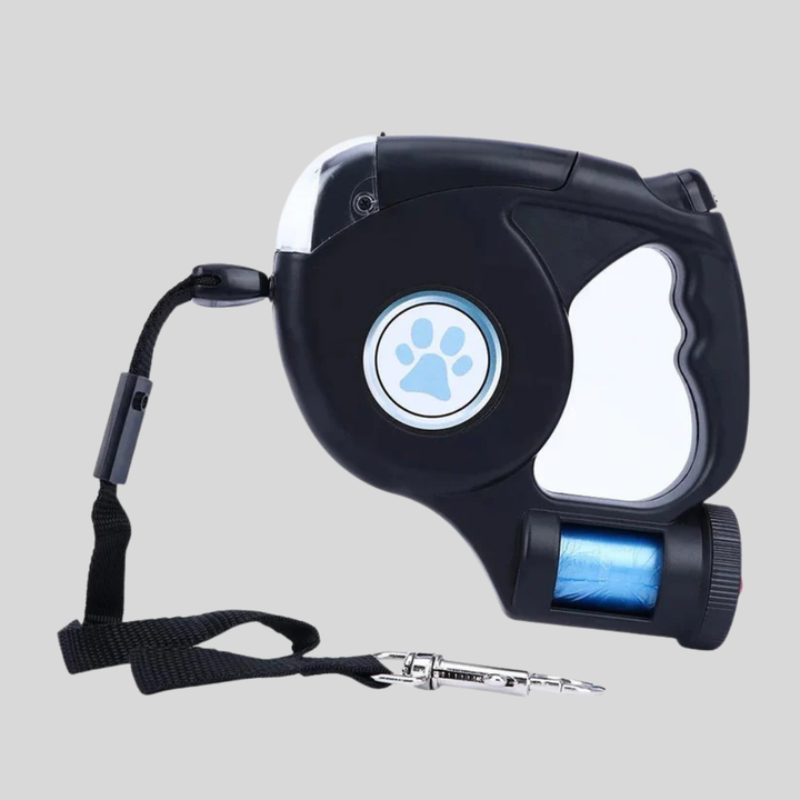 Dog Leash  Integrated Flashlight for Walks