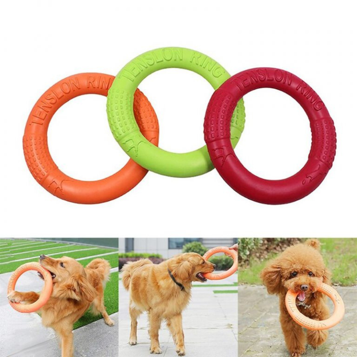 Rubber Dog Play Ring