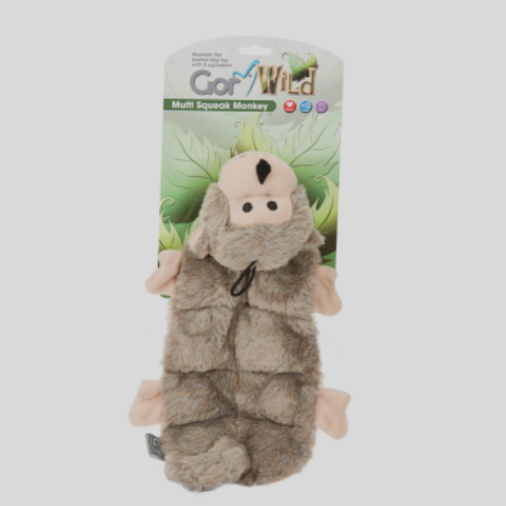 Wild Multi-Squeak Dog Toy