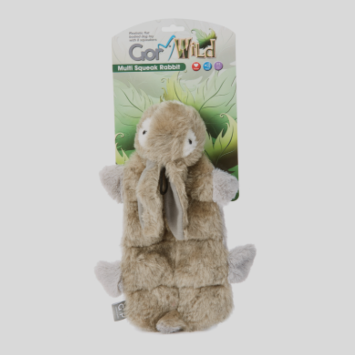 Wild Multi-Squeak Dog Toy