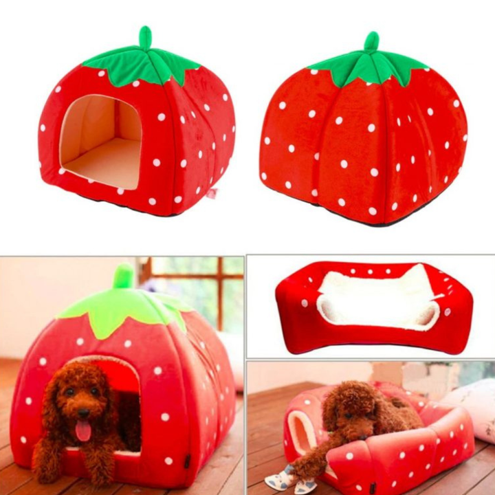 Strawberry Cat Bed