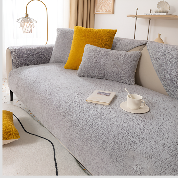 Waterproof Thick Fleece Non-Slip Sofa Cover