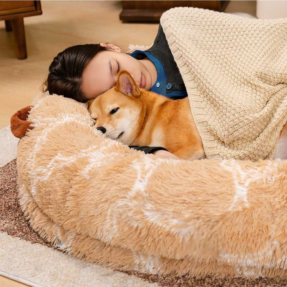 Super Large Donut Human & Dog Bed