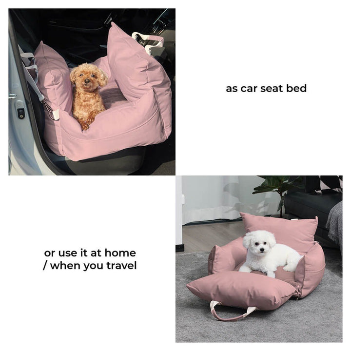 Waterproof Travel Dog Car Seat Bed