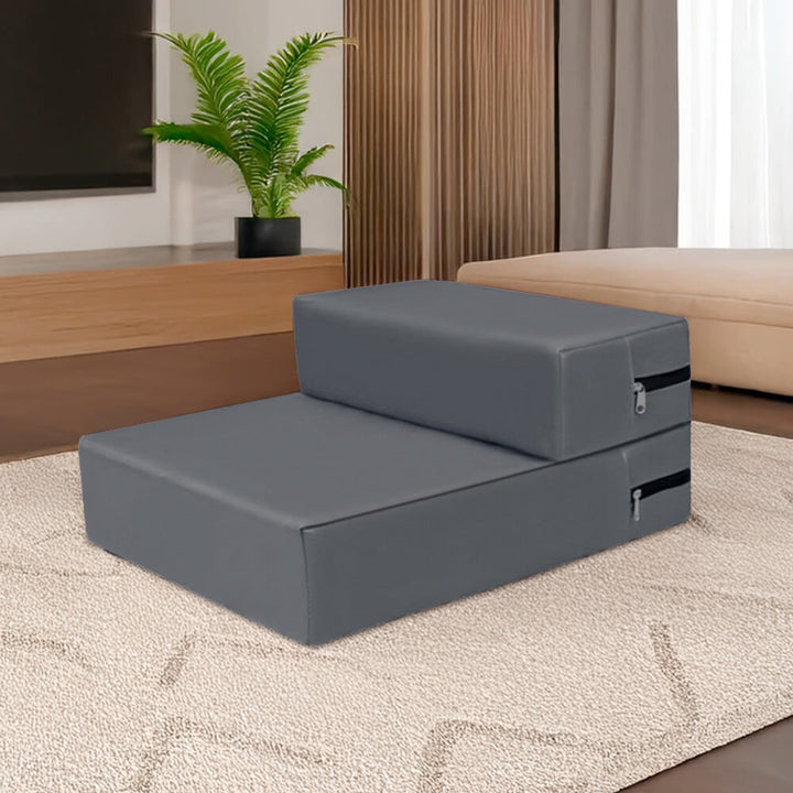 Waterproof PU Leather Pet Stairs with Washable Multi-Level Design