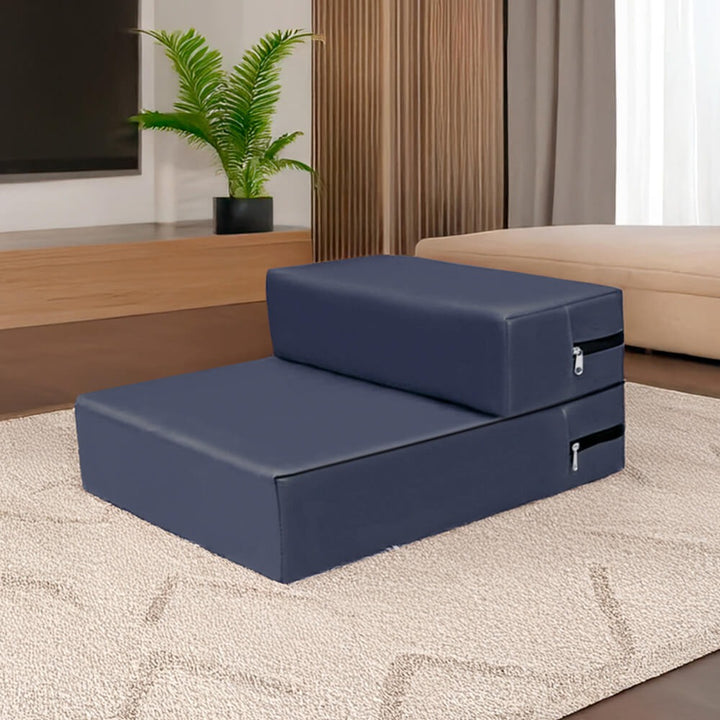 Waterproof PU Leather Pet Stairs with Washable Multi-Level Design