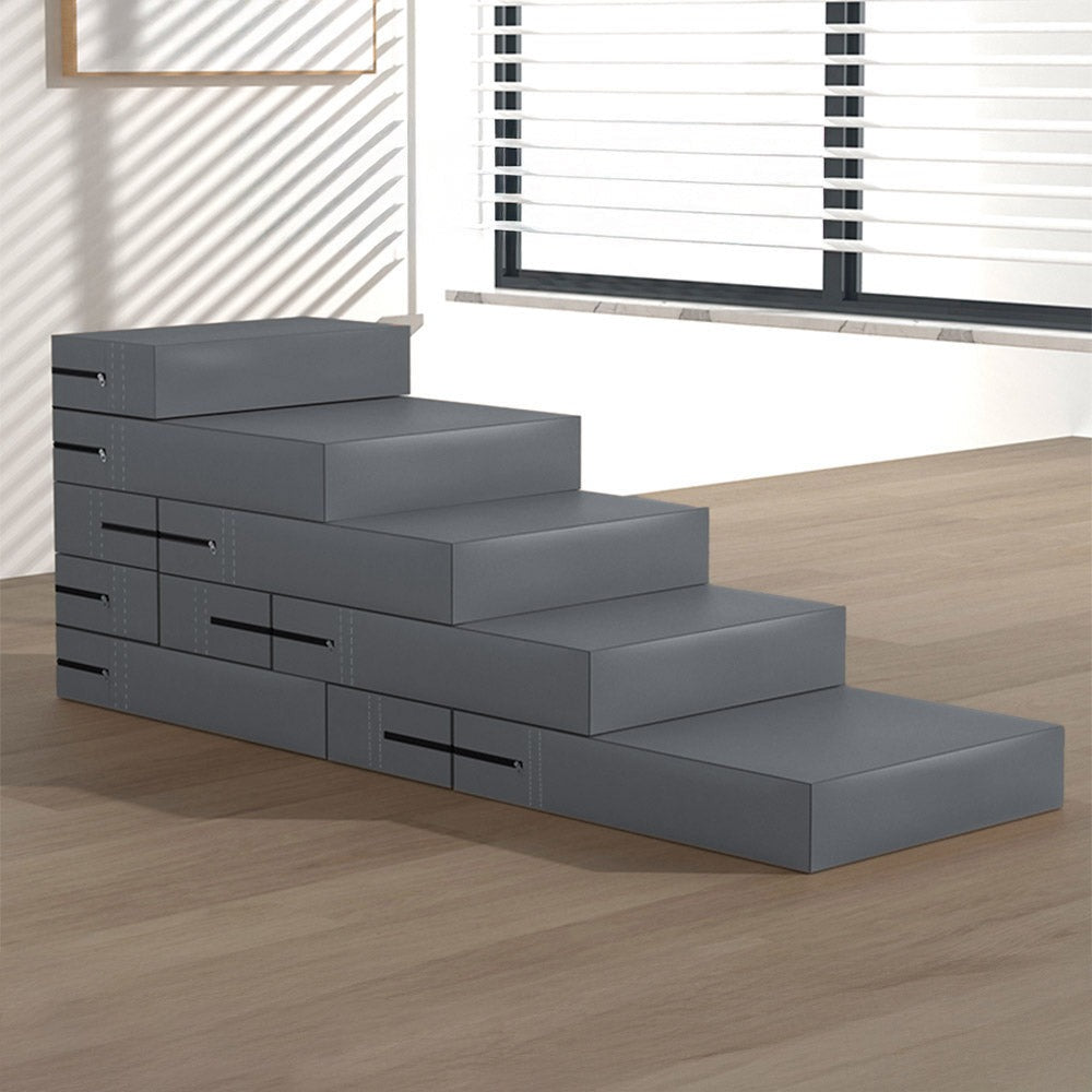Waterproof PU Leather Pet Stairs with Washable Multi-Level Design