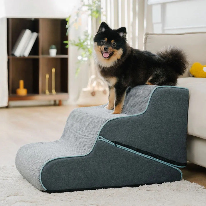 Multifunctional 2-in-1 Foldable Dog Steps & Ramp