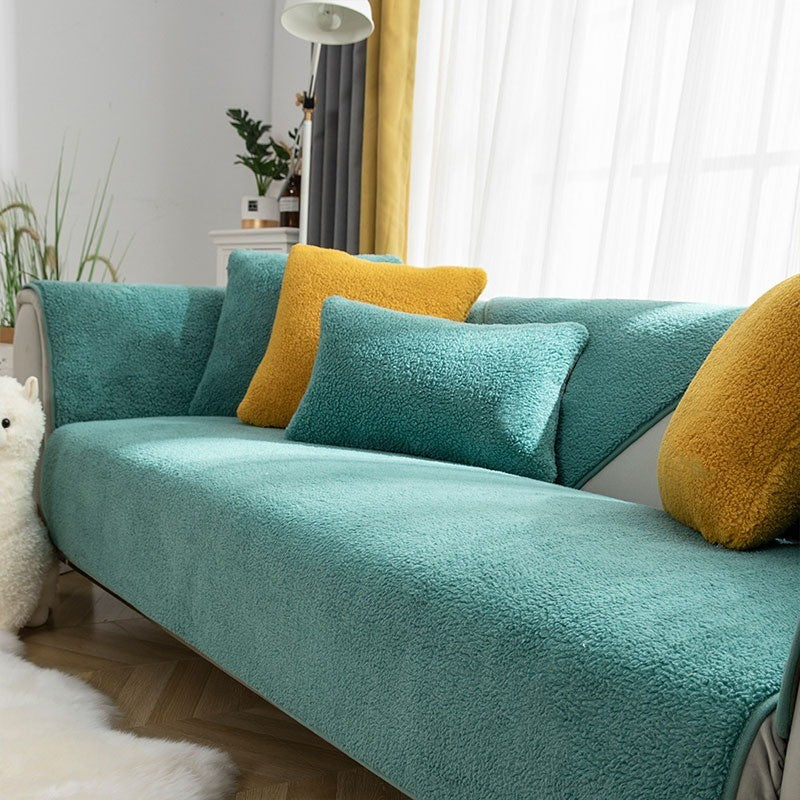 Waterproof Thick Fleece Non-Slip Sofa Cover
