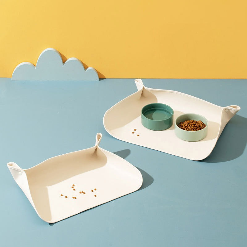 Spill-Proof Waterproof Pet Bowl Mat