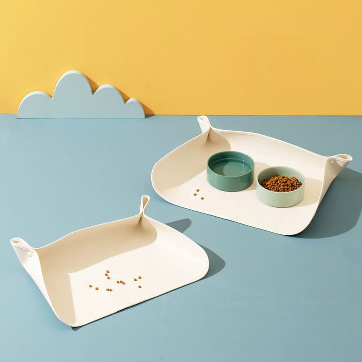 Spill-Proof Waterproof Pet Bowl Mat