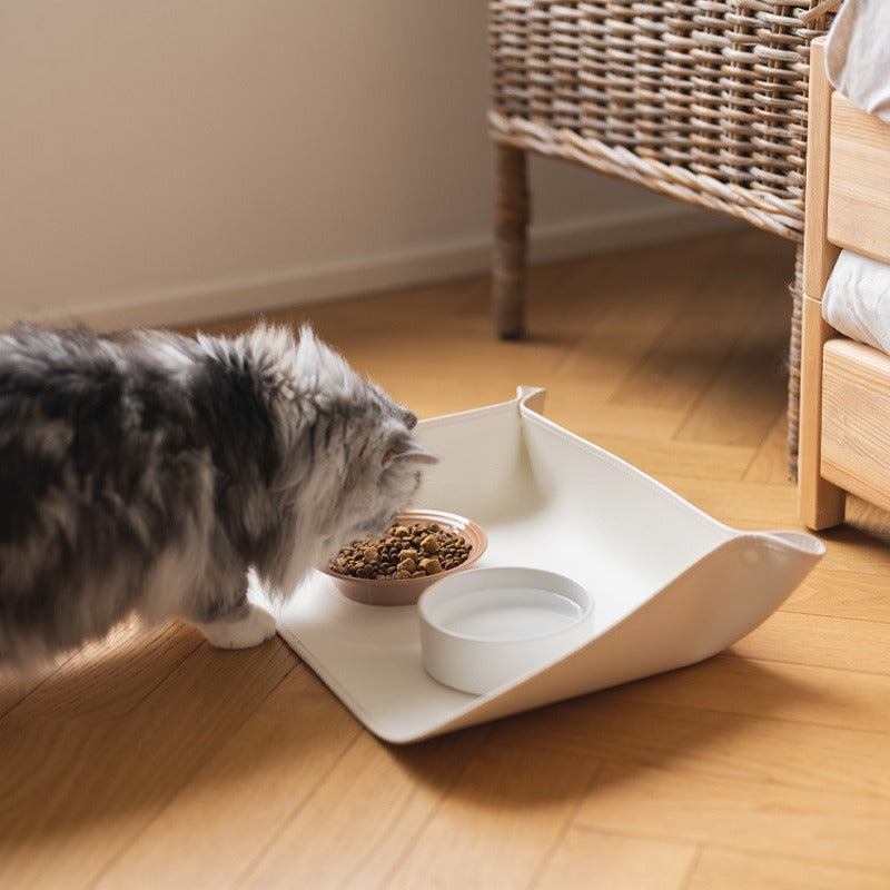 Spill-Proof Waterproof Pet Bowl Mat