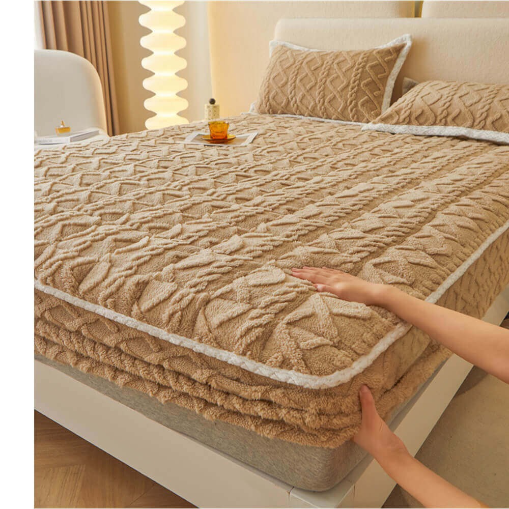 Washable Fitted Sheet Mattress Cover