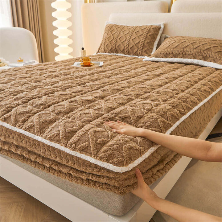 Washable Fitted Sheet Mattress Cover