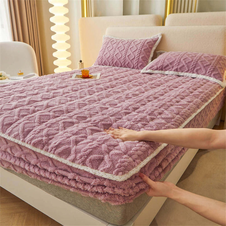 Washable Fitted Sheet Mattress Cover