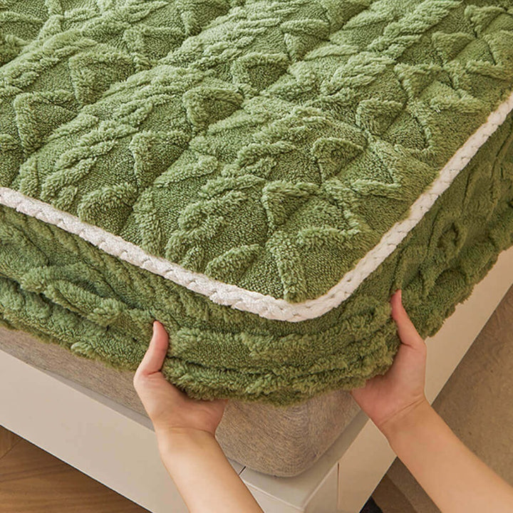 Washable Fitted Sheet Mattress Cover