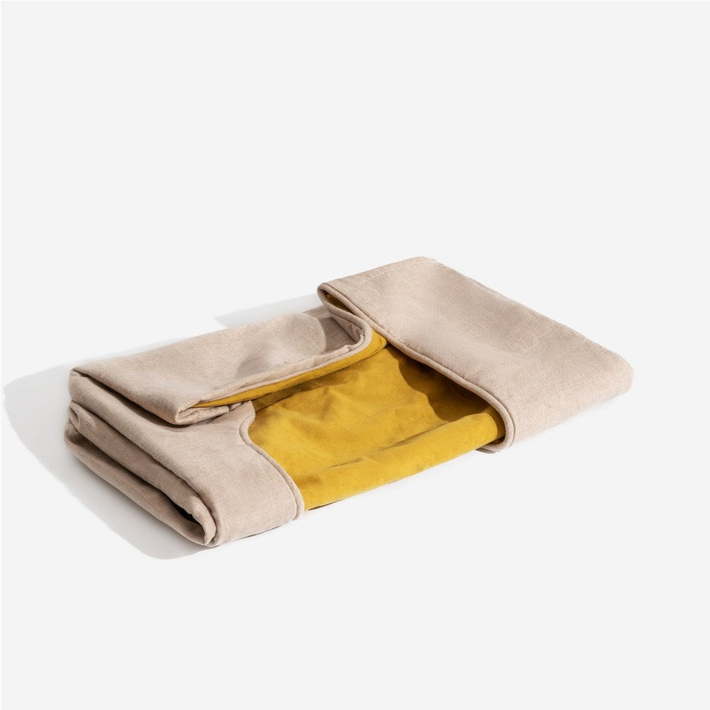 Washable Non-Slip Bolster Cat Bed