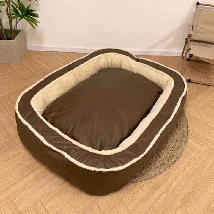 Large Deep-Sleeping Dog Bed