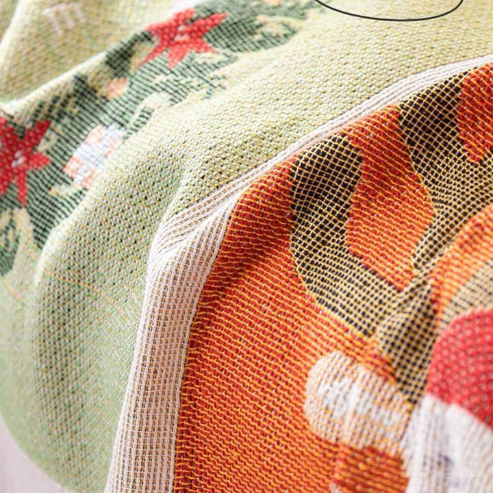 Christmas-Themed Soft Sofa Cover