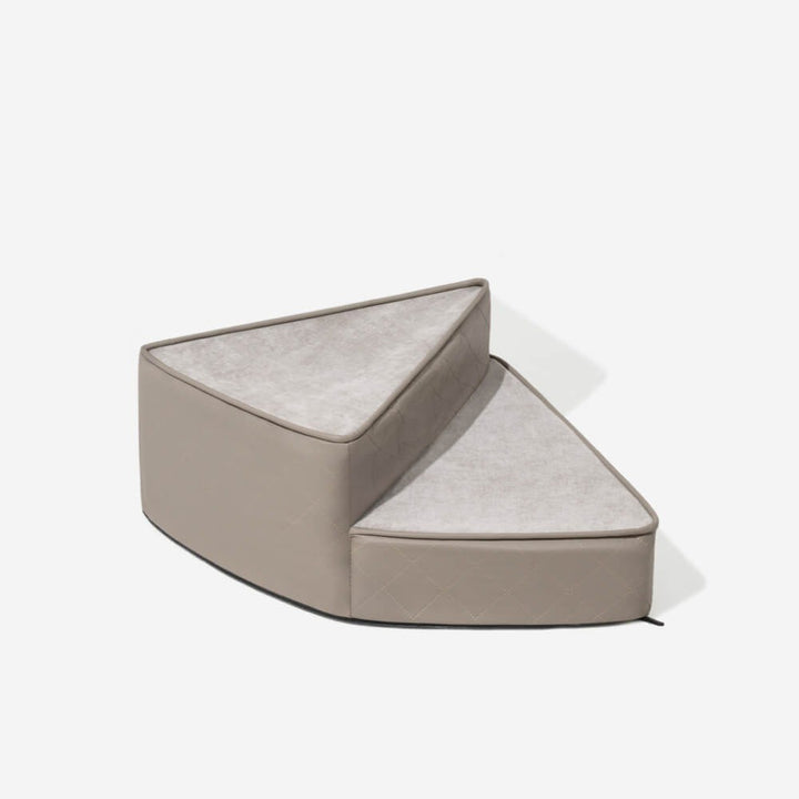 Water-Repellent Faux Leather Removable Spiral Pet Steps