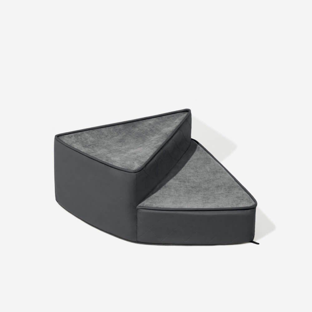 Water-Repellent Faux Leather Removable Spiral Pet Steps