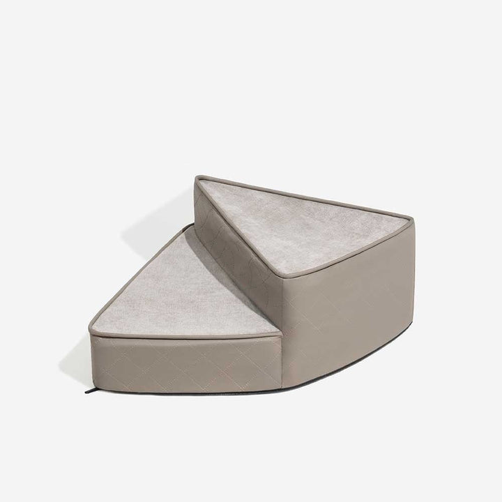Water-Repellent Faux Leather Removable Spiral Pet Steps