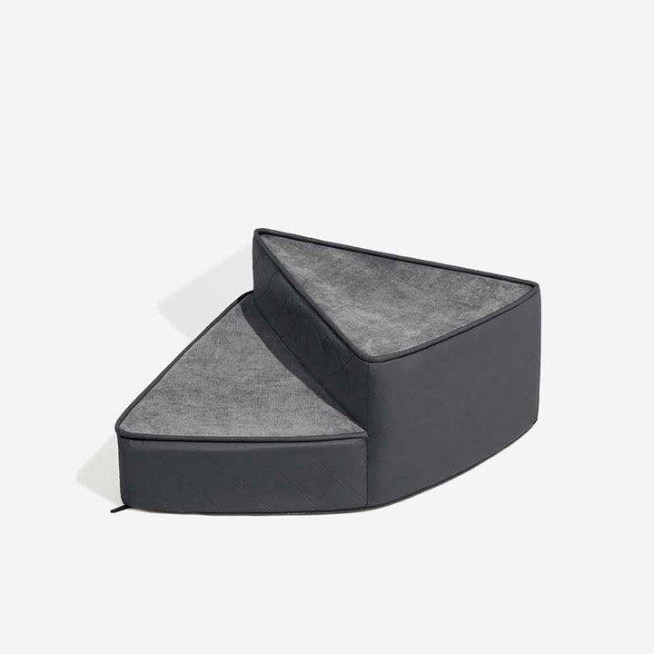 Water-Repellent Faux Leather Removable Spiral Pet Steps