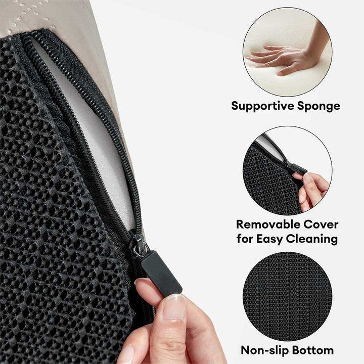 Water-Repellent Faux Leather Removable Spiral Pet Steps