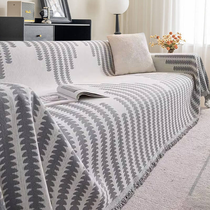 All-Seasons Chenille Fabric Double-Sided Anti-Scratch Home Decoration Sofa Cover