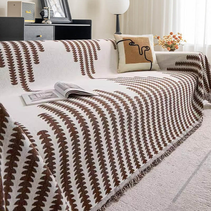 All-Seasons Chenille Fabric Double-Sided Anti-Scratch Home Decoration Sofa Cover