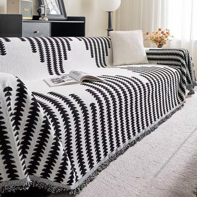 All-Seasons Chenille Fabric Double-Sided Anti-Scratch Home Decoration Sofa Cover