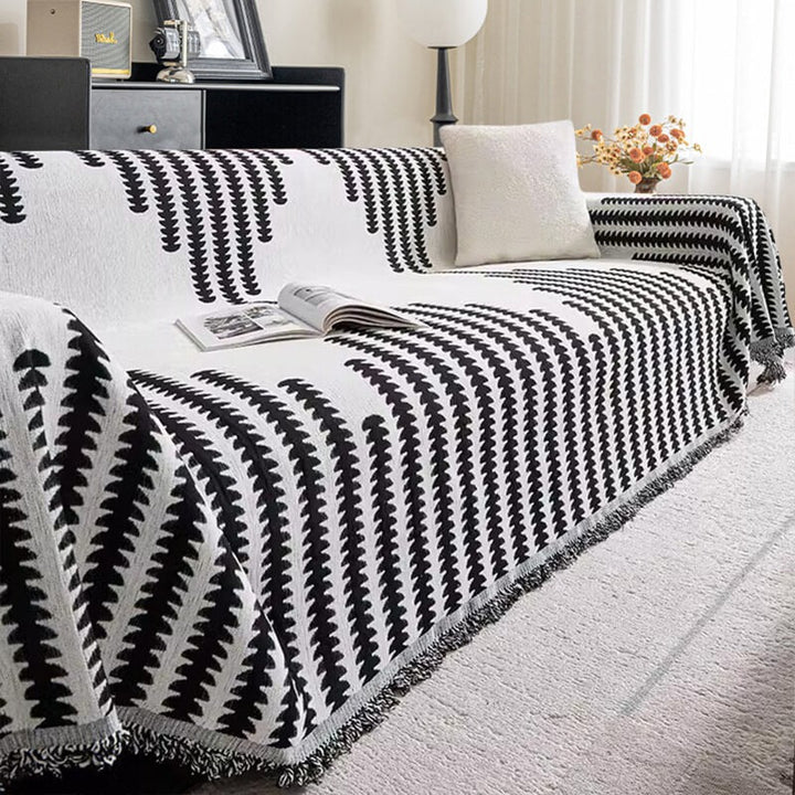 All-Seasons Chenille Fabric Double-Sided Anti-Scratch Home Decoration Sofa Cover