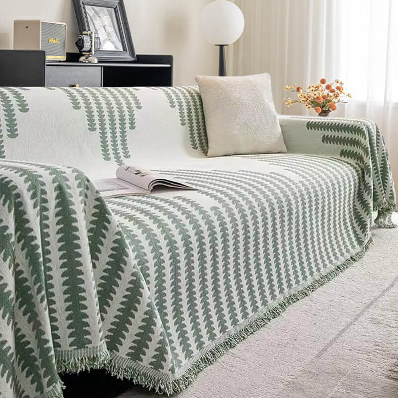 All-Seasons Chenille Fabric Double-Sided Anti-Scratch Home Decoration Sofa Cover