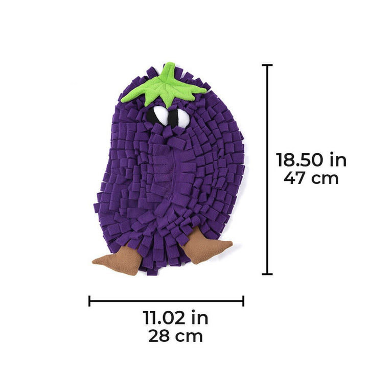 Vegetable Series Food Hiding Dog Mat – Interactive Snuffle Mat
