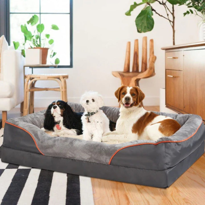 Extra-Large Memory Foam Dog Bed