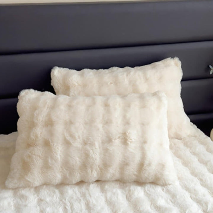 Super Soft Plush Mattress Protector Fitted Sheet