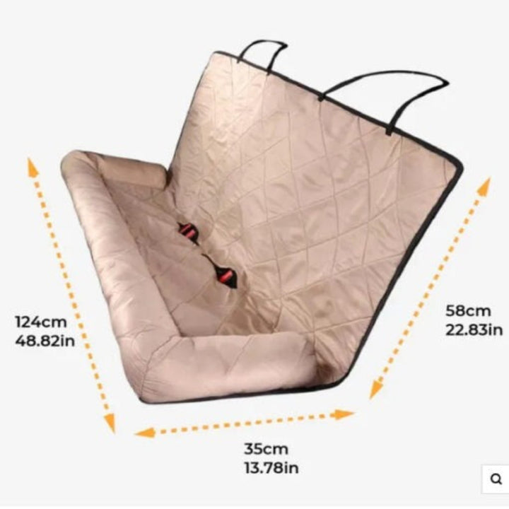 Foldable Dog Car Seat Bed