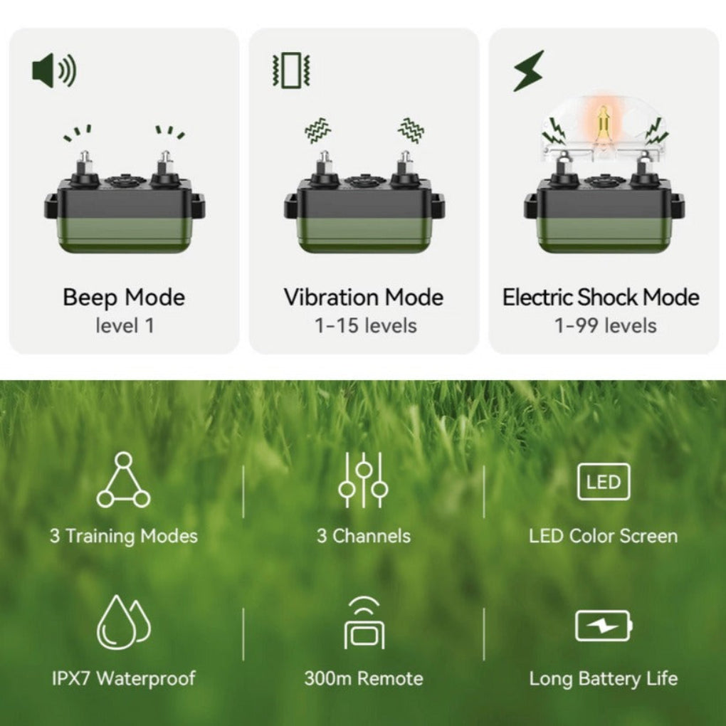 Smart Training Collar & Remote 300 m Range