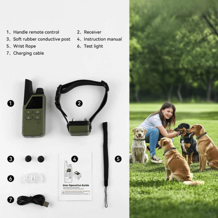 Smart Training Collar & Remote 300 m Range
