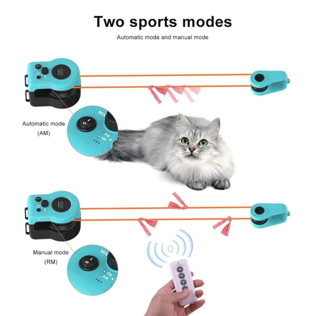Interactive Cat Toy Motion Based Game for Indoor Cats