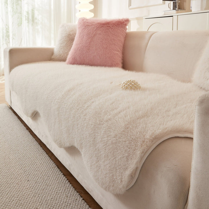 Ultra-Soft Scandinavian Sofa Couch Cover