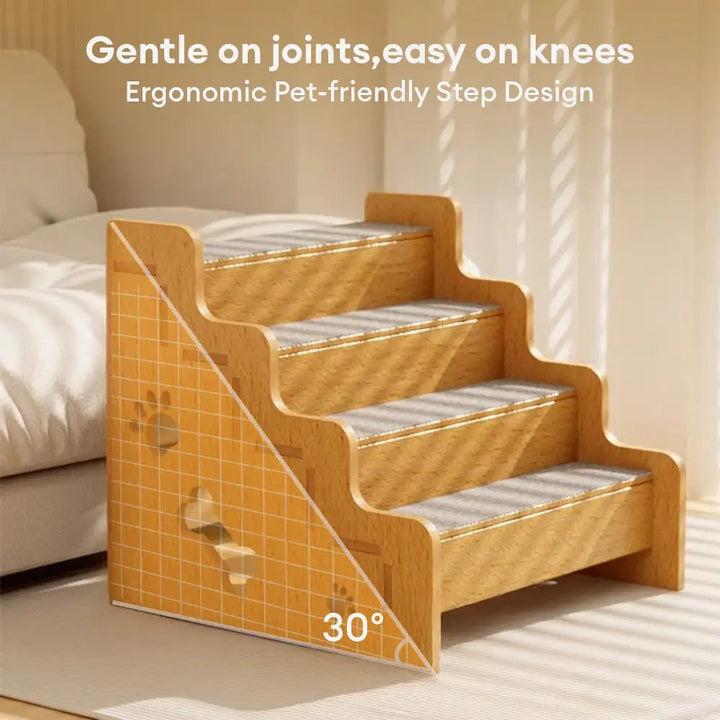 Safe Sturdy Non-Slip Dog Ramp Steps
