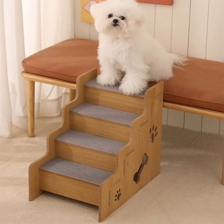 Safe Sturdy Non-Slip Dog Ramp Steps