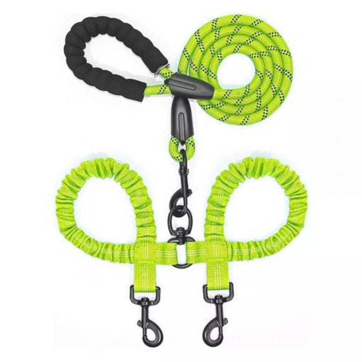 DualEase No-Tangle Dog Lead – Control & Comfort for Two Dogs