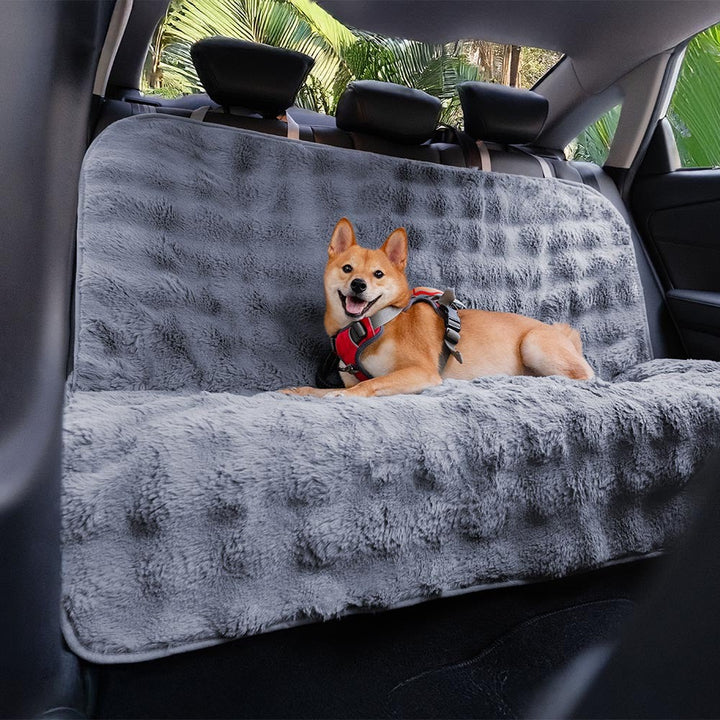 Fluffy Calming Pet Blanket Car Seat Protector Cover