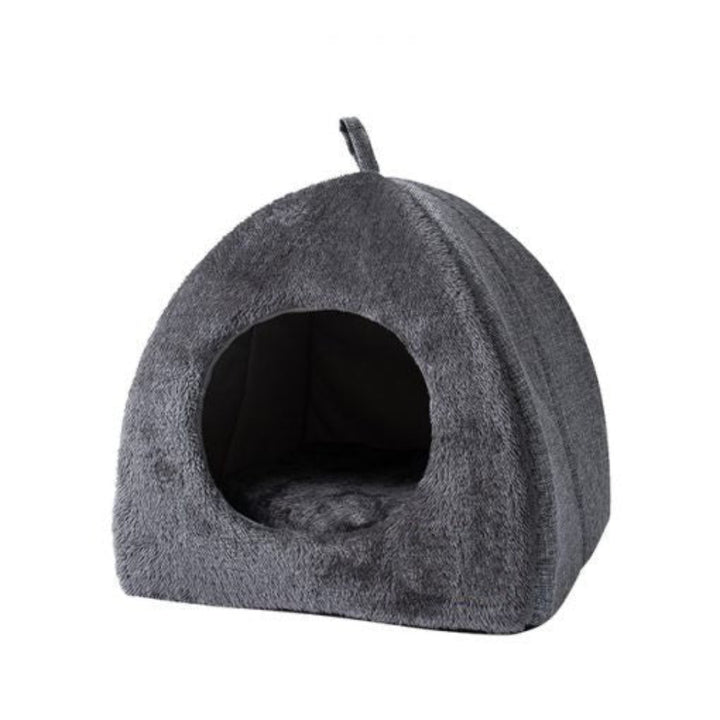 SnuggleHide 2-in-1 Cat Cave – Warmth & Versatility in One Cozy Bed